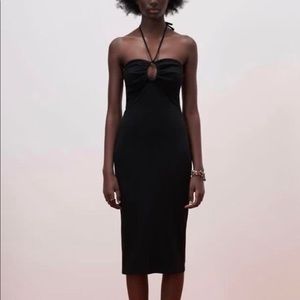 Zara black dress